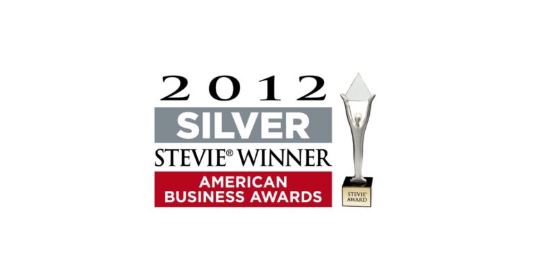 2012 Silver Stevie Award Most Innovative Company of the Year