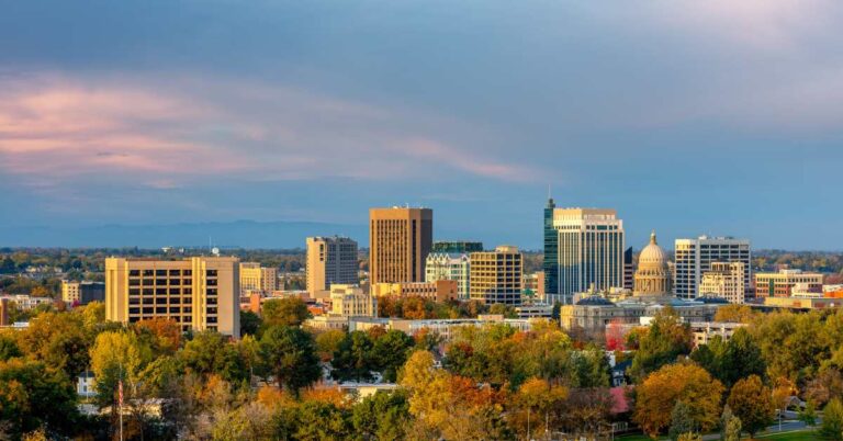 Idaho skyline