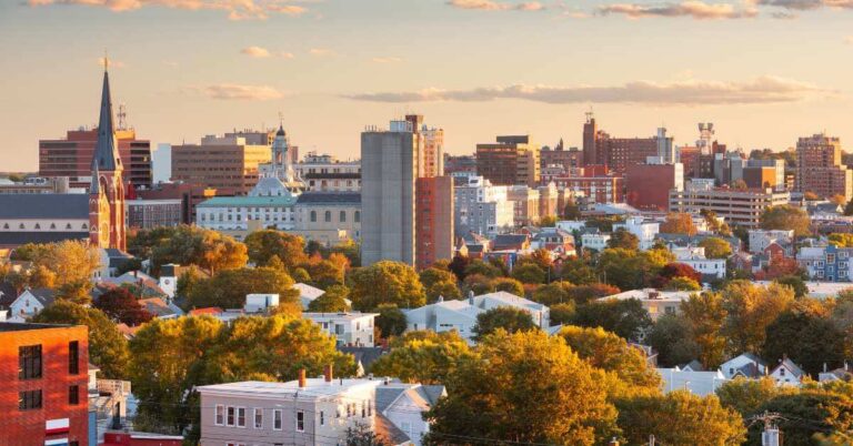 Maine skyline