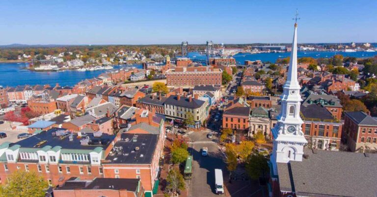 New Hampshire skyline