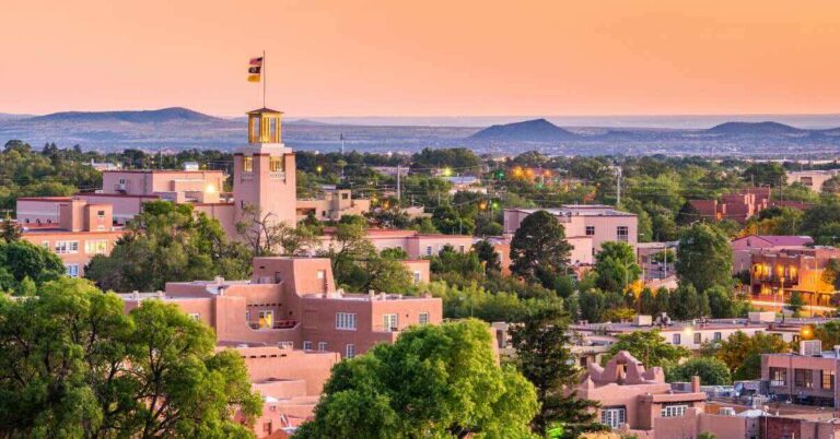 New Mexico skyline