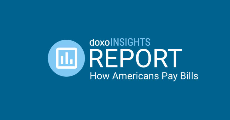 Feature image for doxoINSIGHTS How Americans Pay Bills Report