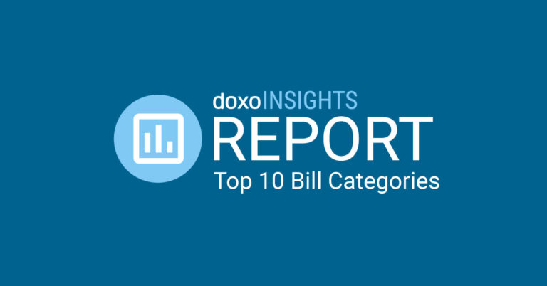 Feature image for doxoINSIGHTS Top 10 Bill Categories Report